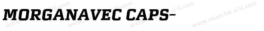 MorganAvec Caps字体转换
